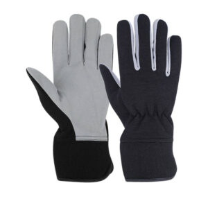 black mechanics gloves