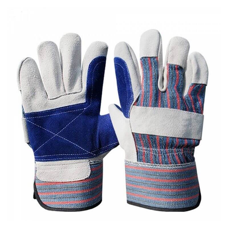 fleece lined leather work gloves